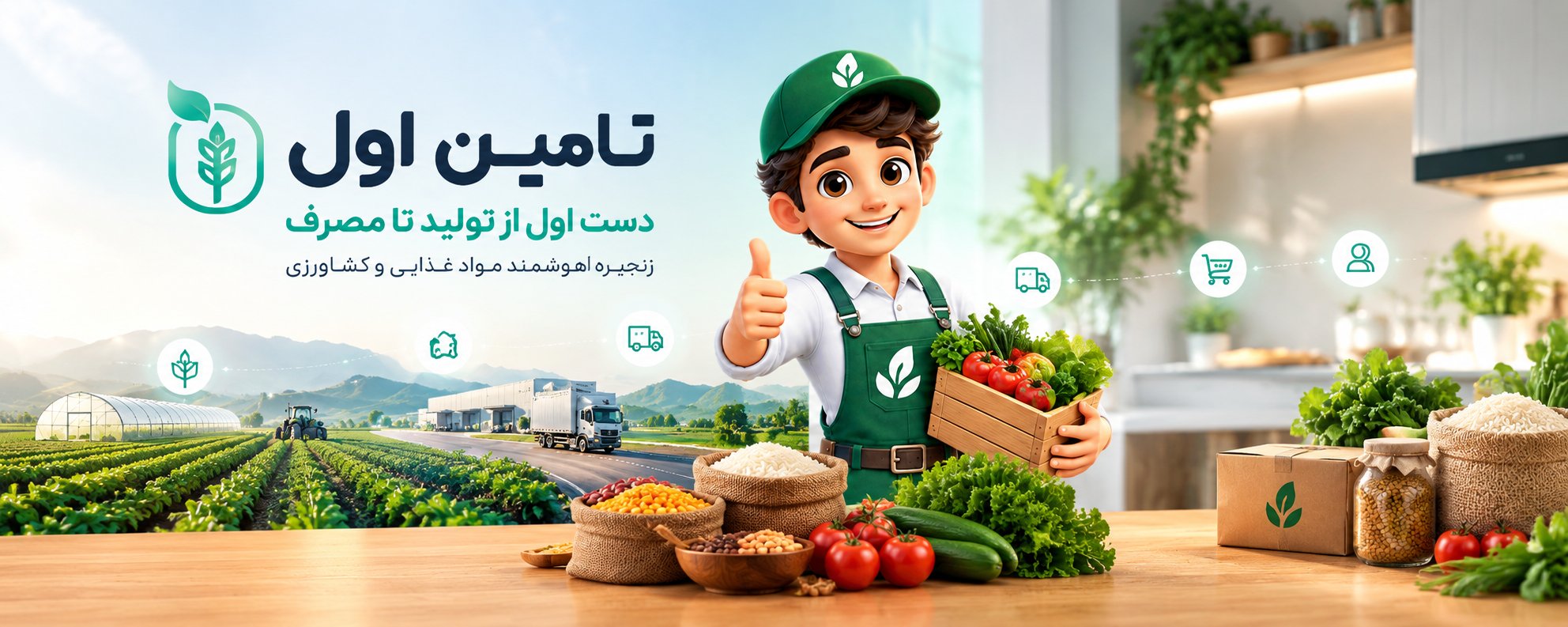 تامیناول — دست اول از تولید تا مصرف